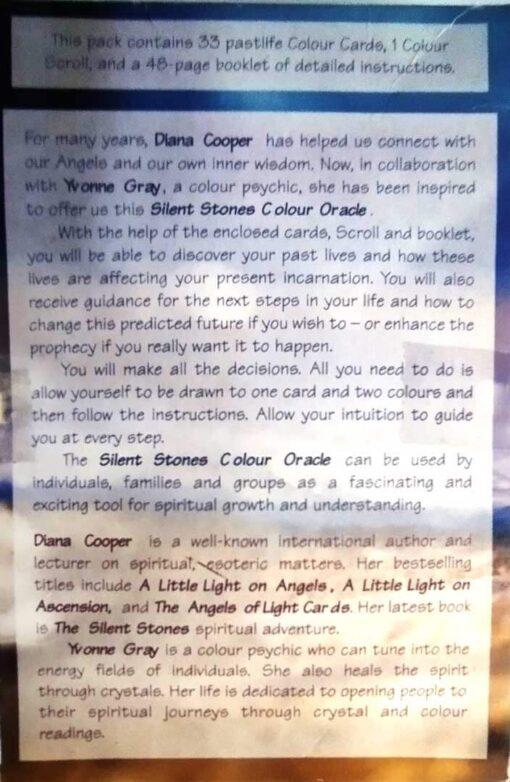 The Silent Stones Colour Oracle by Dianna Cooper and Yvonne Gray