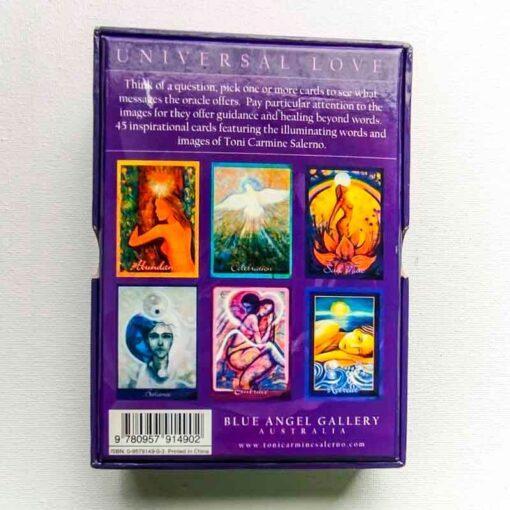 Universal Love Healing Oracle (2001 ed) by Toni Carmine Salerno