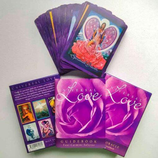 Universal Love Healing Oracle (2001 ed) by Toni Carmine Salerno